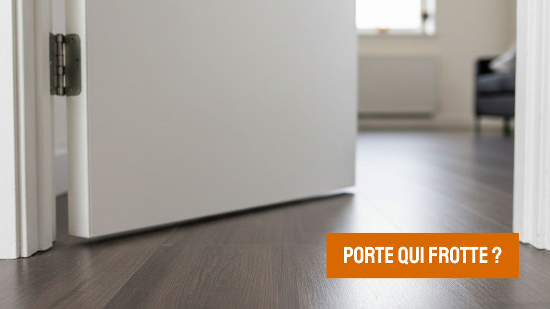 Comment Régler une Porte qui Frotte au Sol (La Méthode Sans Démontage)