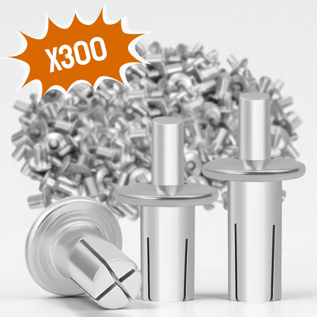 Rivets d'Expansion à Frapper M5 en Aluminium