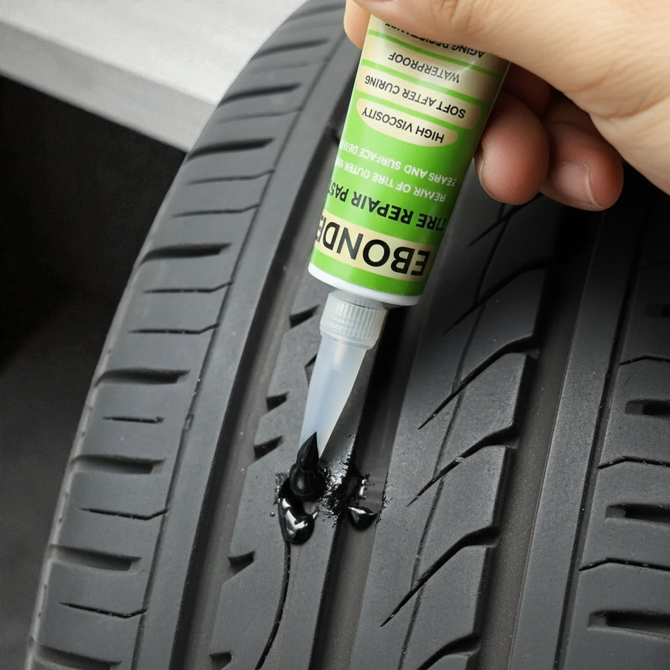 Mastic Réparation Pneus Voiture & Vélo –  Résiste Haute Température (55g)