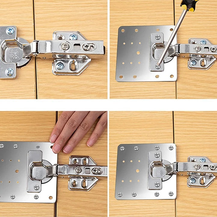 Kit Réparation Charnière Armoire | Réparez Trous et Portes Arrâchées