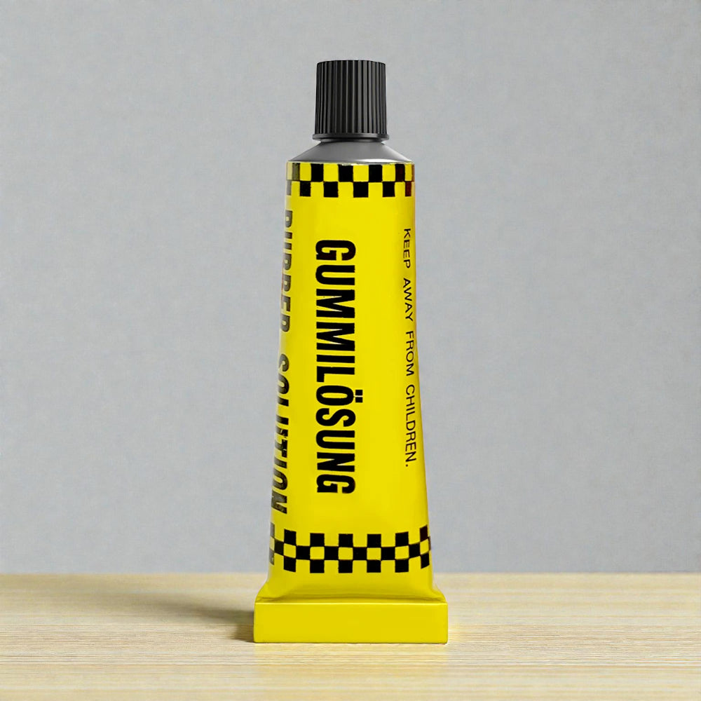 Colle Réparation Pneus et Chambres à Air - Adhésif Crevaison Vélo, Moto, Auto (12g)