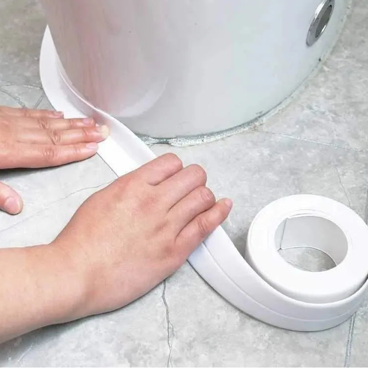 Bande Adhésive Imperméable en PVC Anti-Moisissure pour Joints