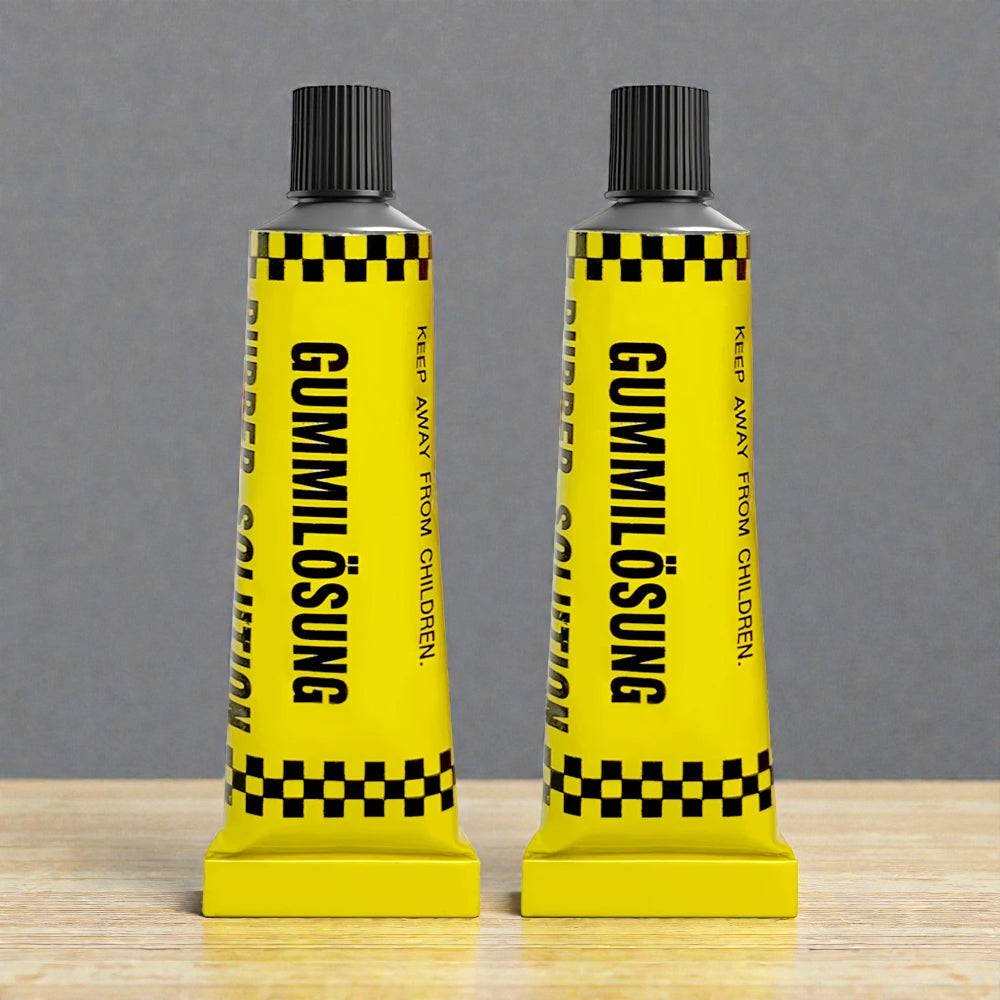 Colle Réparation Pneus et Chambres à Air - Adhésif Crevaison Vélo, Moto, Auto (12g)