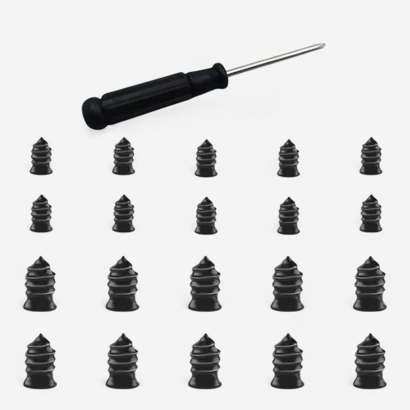 Kit de Réparation Pneus Tubeless à Visser (Auto-Obturant) - Sans Colle pour Voiture, Moto & SUV