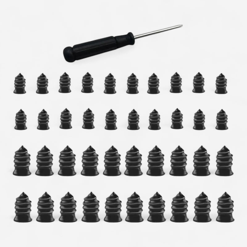 Kit de Réparation Pneus Tubeless à Visser (Auto-Obturant) - Sans Colle pour Voiture, Moto & SUV