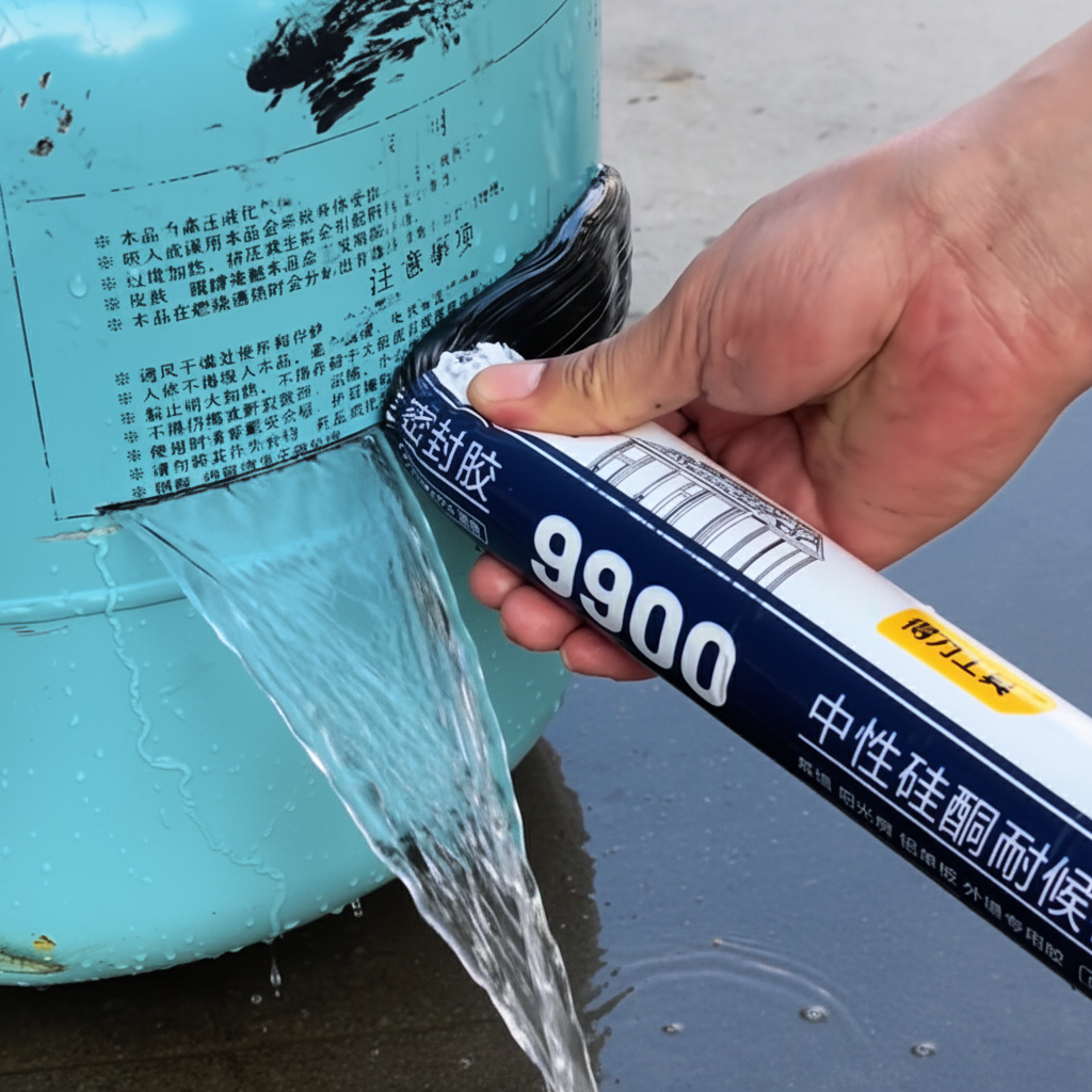 Mastic Silicone Étanchéité en boudin - Réparation Fuite Instantanée