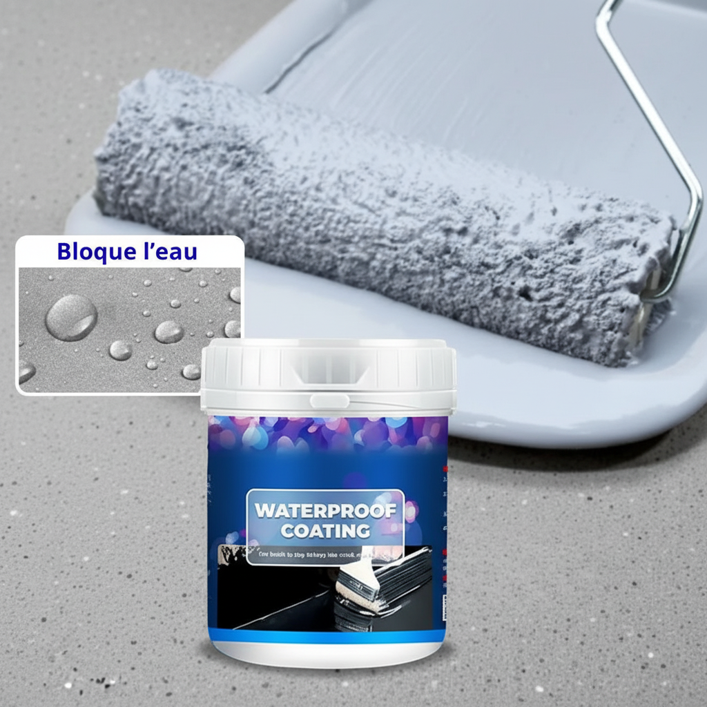 Wasserdichte Polyurethanbeschichtung für Dächer und Wände – auslaufsichere, wasserdichte Farbe 