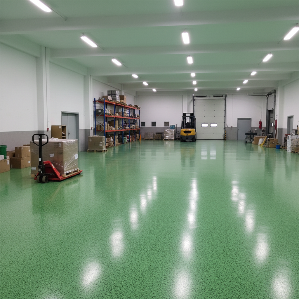 Louis Forest Epoxid-Bodenfarbe in Marmoroptik – wasserfeste, selbstnivellierende Beschichtung 