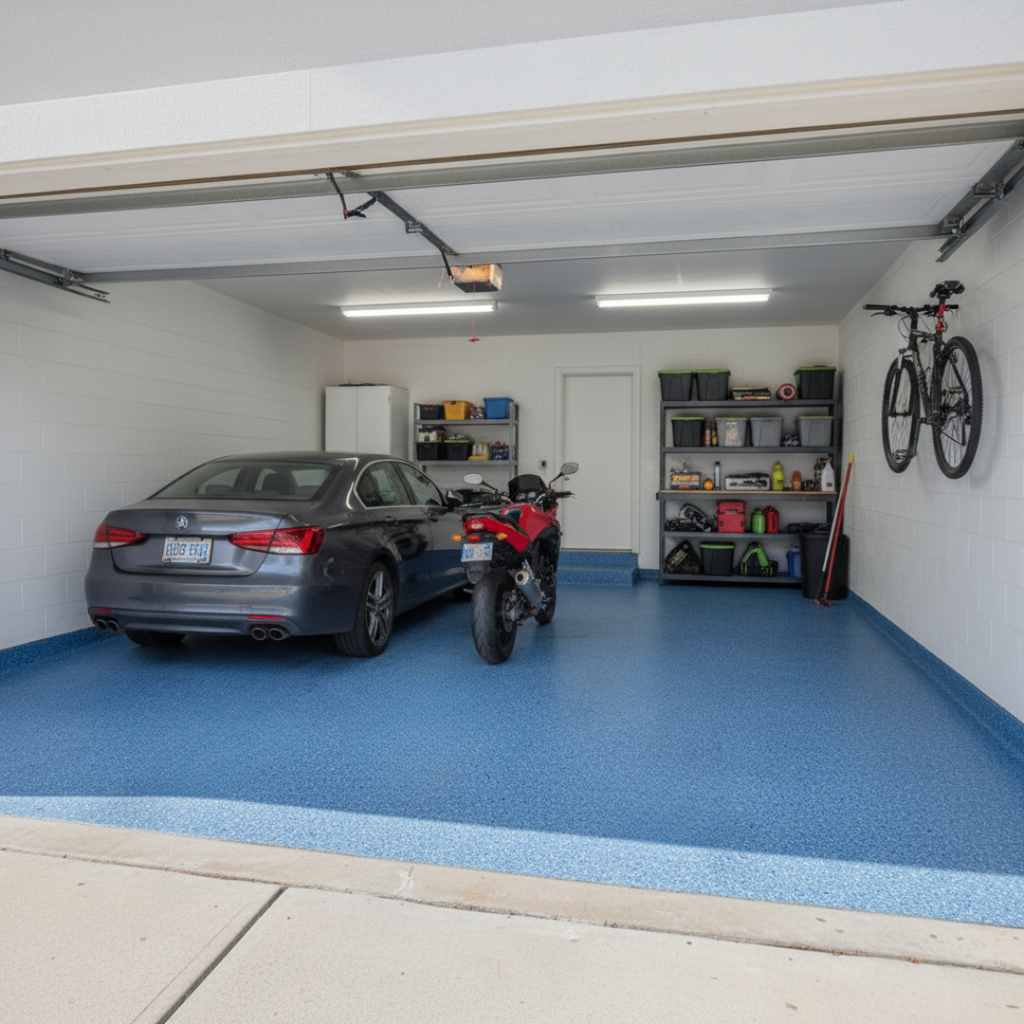 Louis Forest Epoxid-Bodenfarbe in Marmoroptik – wasserfeste, selbstnivellierende Beschichtung 