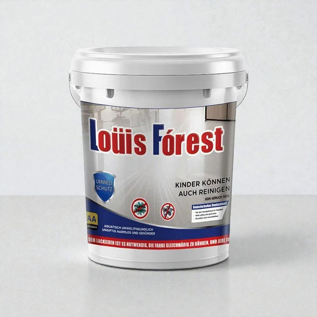 Louis Forest Epoxid-Bodenfarbe in Marmoroptik – wasserfeste, selbstnivellierende Beschichtung 